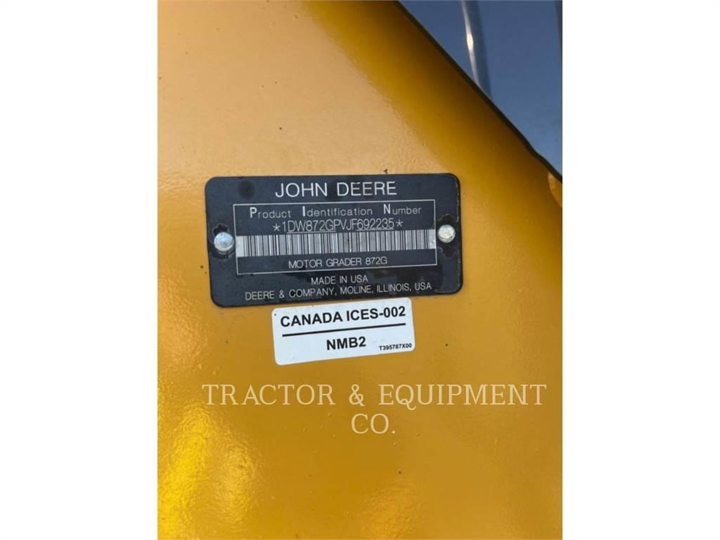 John Deere 872GP Motoniveladoras