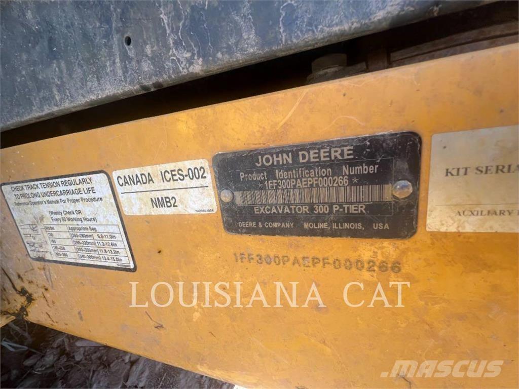 John Deere & CO. 300 Excavadoras de cadenas