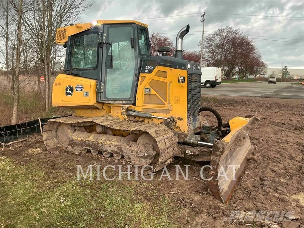 John Deere & CO. 550K Buldozer sobre oruga
