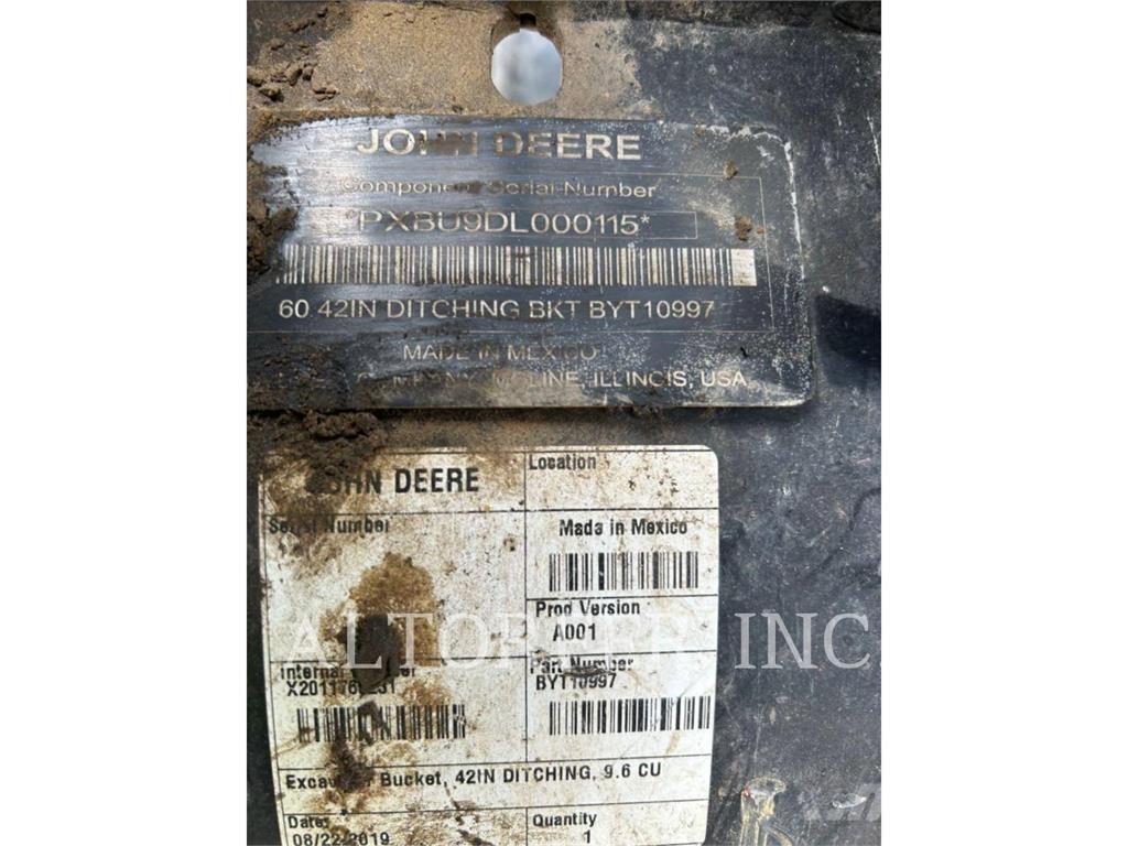 John Deere & CO. 60G Excavadoras de cadenas