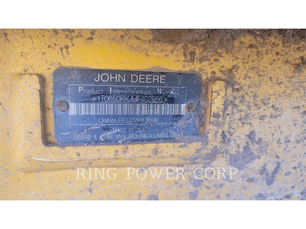 John Deere & CO. 650KLGP Buldozer sobre oruga
