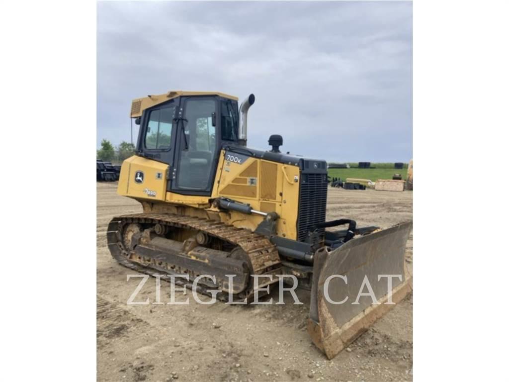 John Deere & CO. 700K Buldozer sobre oruga