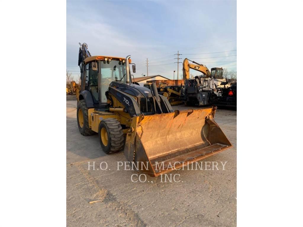 John Deere JD710D Retrocargadoras