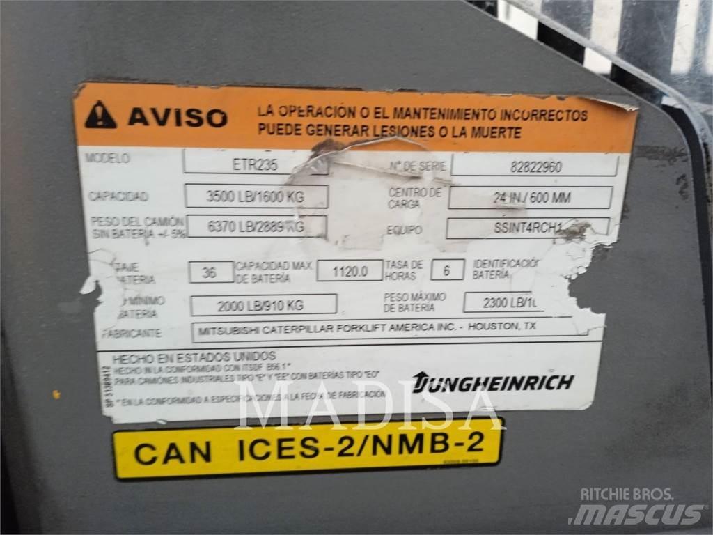 Jungheinrich ETR 235 Carretillas de horquilla eléctrica