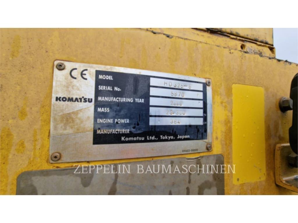 Komatsu HD325-6 Dúmpers articulados