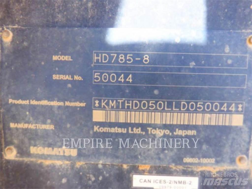 Komatsu HD785-8 Dúmpers articulados
