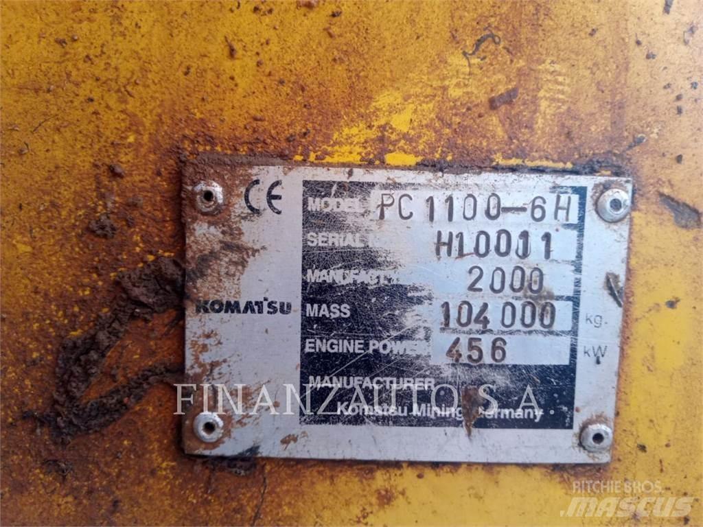 Komatsu PC 1100SP Excavadoras de cadenas
