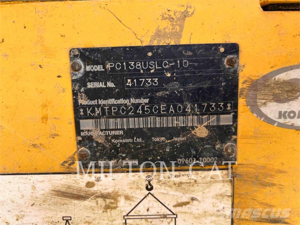 Komatsu PC138USLC-10 Excavadoras de cadenas