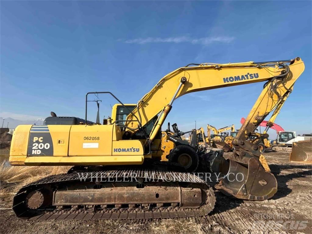 Komatsu PC200-8 Excavadoras de cadenas