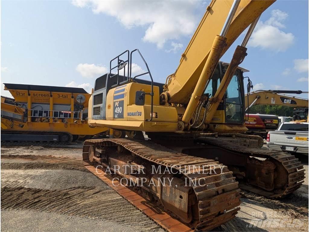 Komatsu PC490 Excavadoras de cadenas