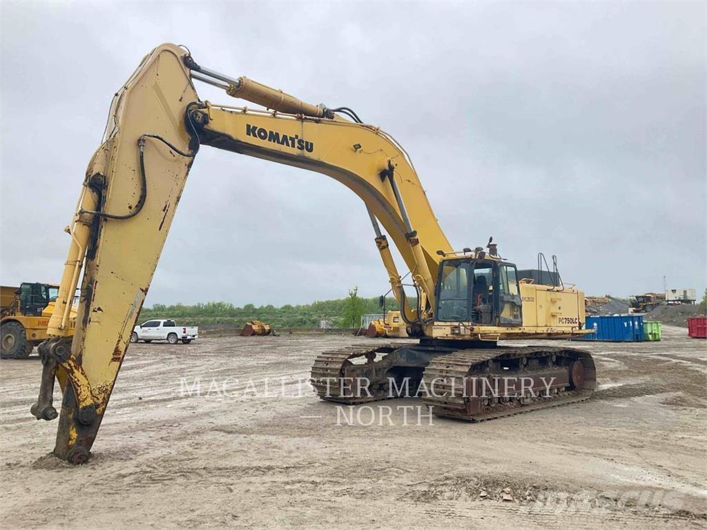 Komatsu PC750 Excavadoras de cadenas