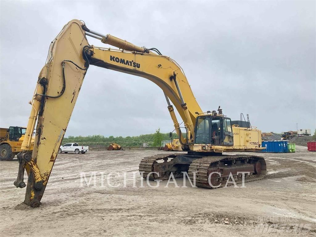 Komatsu PC750LC-6K Excavadoras de cadenas