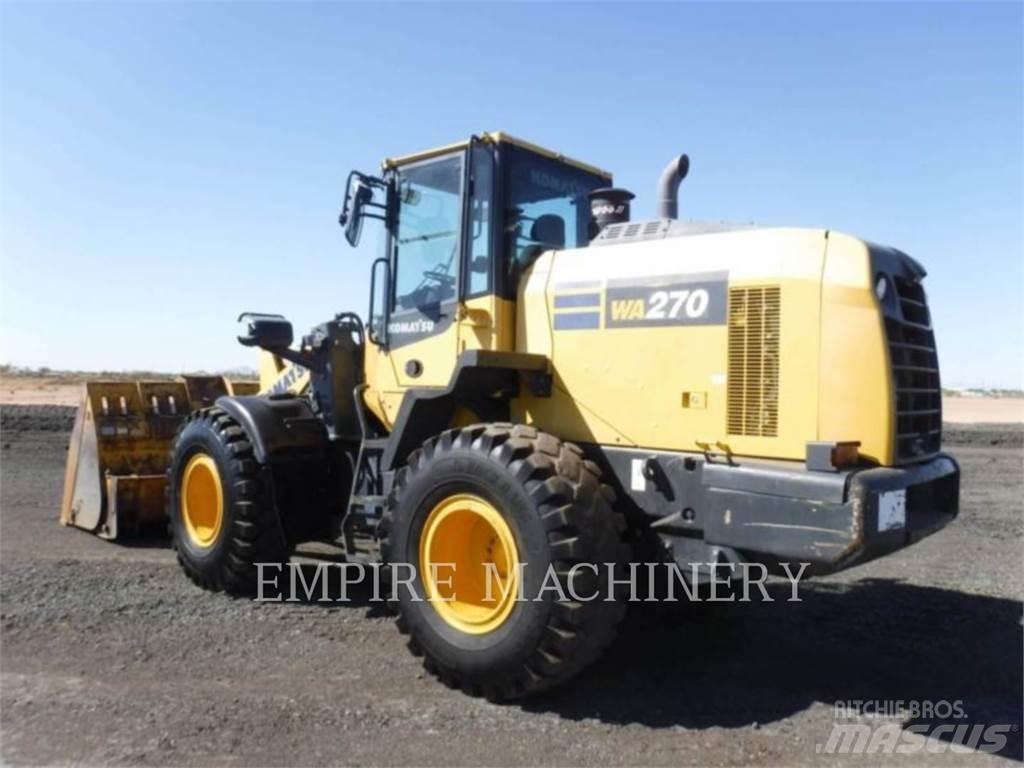 Komatsu WA270-8 Cargadoras sobre ruedas