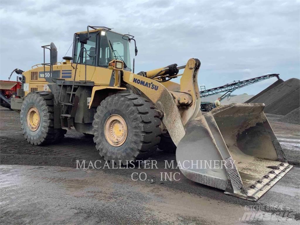 Komatsu WA500-6 Cargadoras sobre ruedas