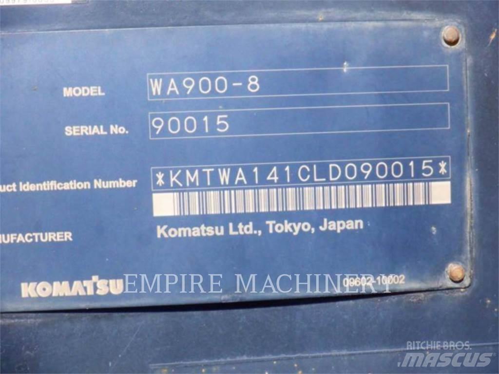 Komatsu WA900-8 Cargadoras sobre ruedas