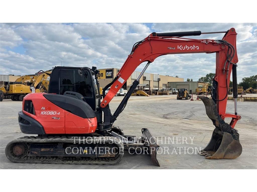 Kubota KX080 Mini excavadoras < 7t