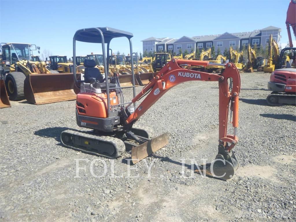 Kubota U17 Excavadoras de cadenas