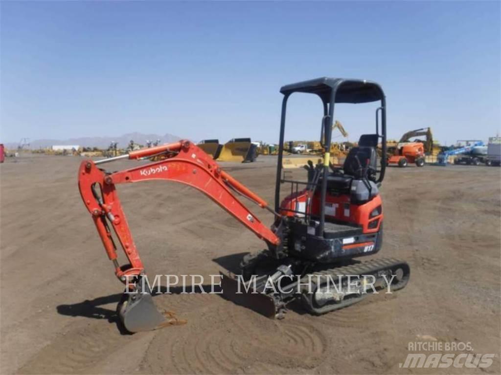Kubota U17 Excavadoras de cadenas