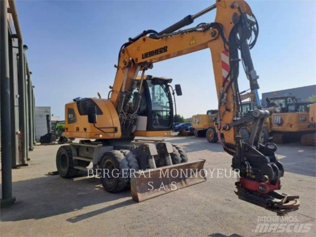 Liebherr A913 Excavadoras de ruedas