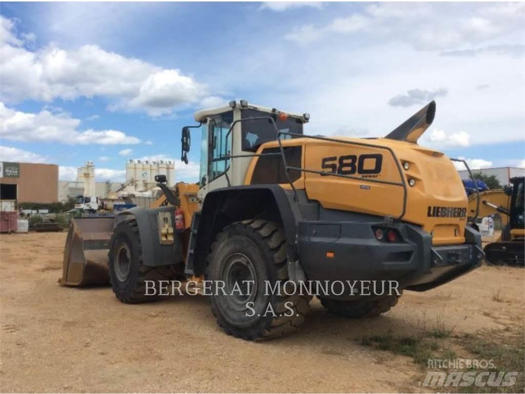 Liebherr L580 Cargadoras sobre ruedas