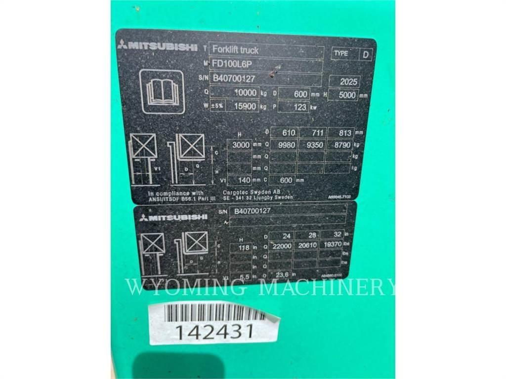 Mitsubishi FD100L6P Carretillas diesel