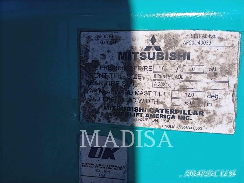 Mitsubishi FD70NM-D Carretillas diesel