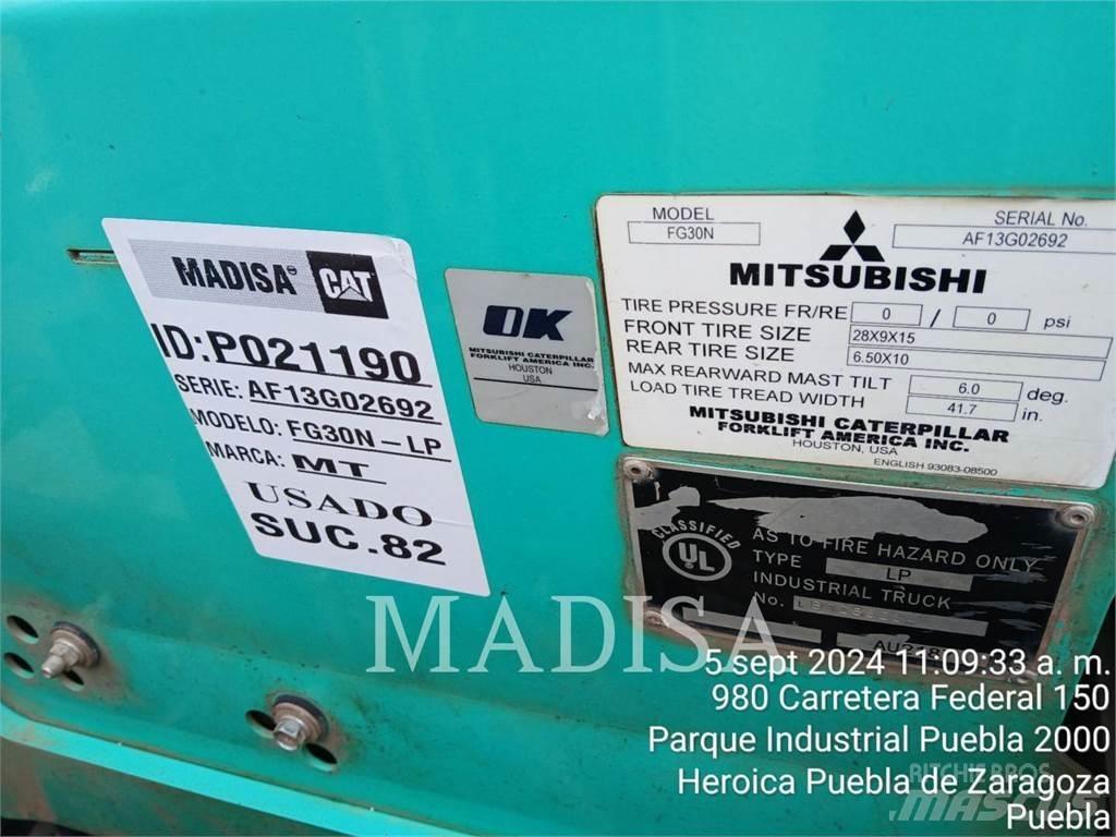 Mitsubishi FG30N-LP Otras carretillas elevadoras