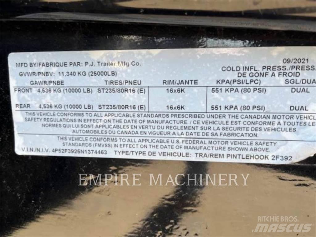 PJ TRAILERS TAG Otros remolques