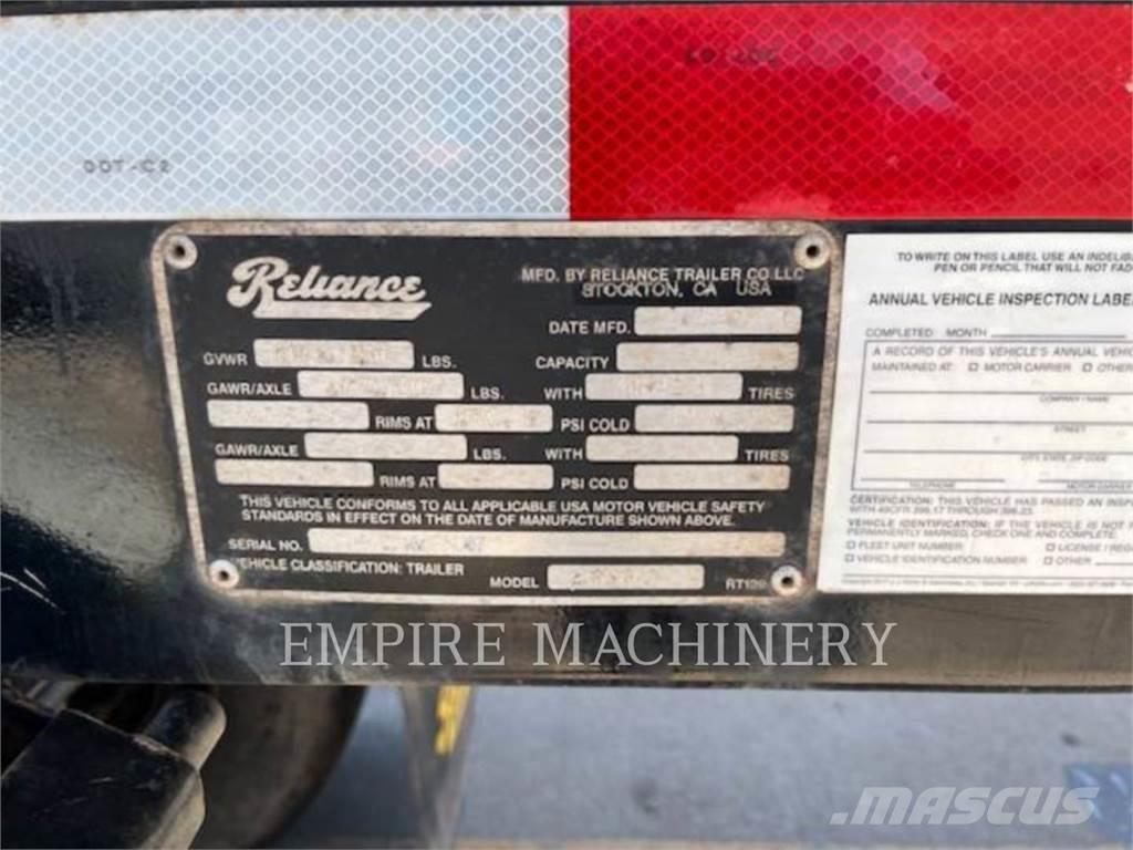  RELIANCE DUMP TRUCK Otros remolques