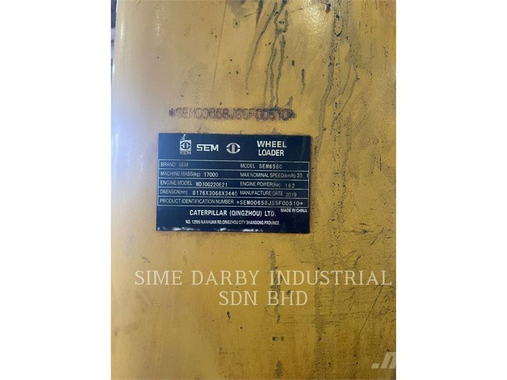 SEM MACHINERY SEM 658C Cargadoras sobre ruedas