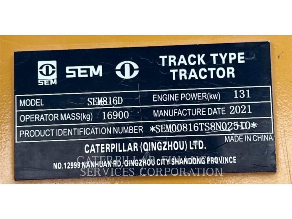 SEM MACHINERY SEM816D Buldozer sobre oruga