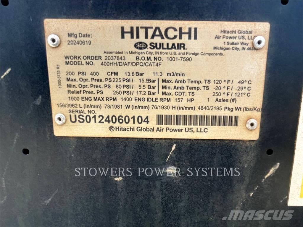 Sullair 400HH Secadores de aire comprimido