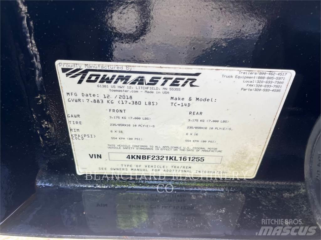 TOWMASTER TC-14D Otros remolques