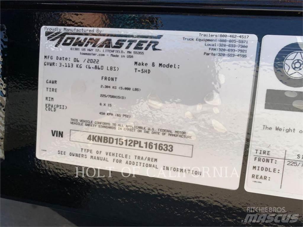 TOWMASTER TRLR DMP10 Otros remolques