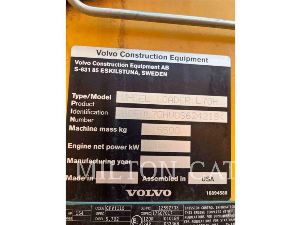 Volvo L70H Cargadoras sobre ruedas