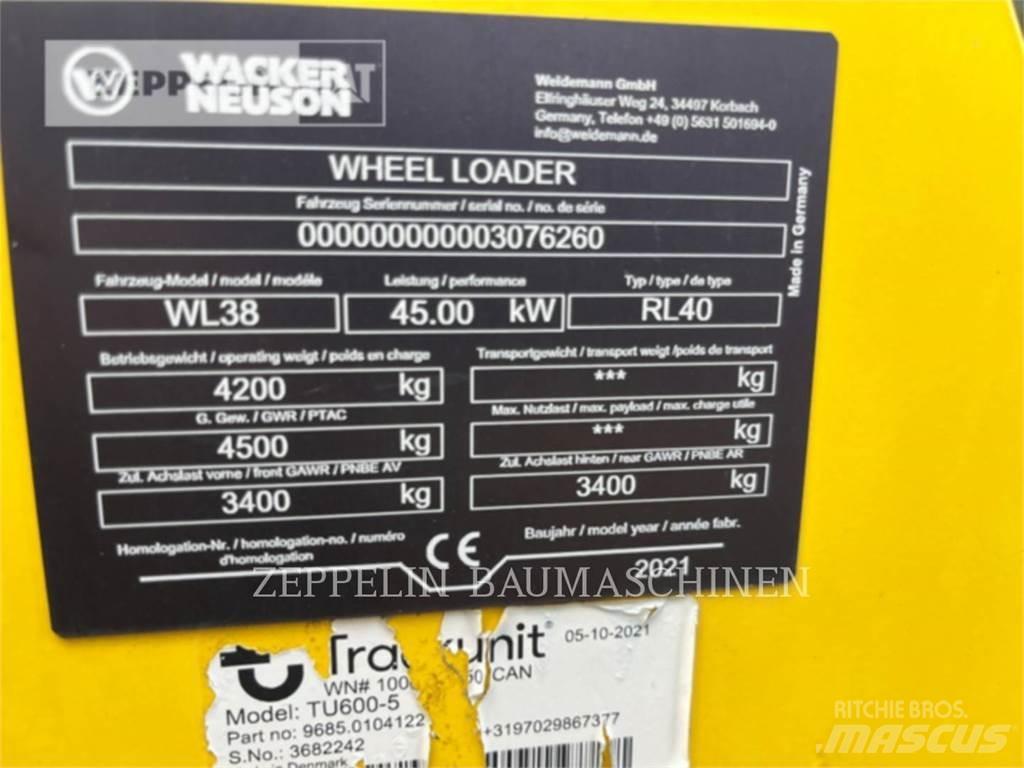Wacker WL38 Cargadoras sobre ruedas