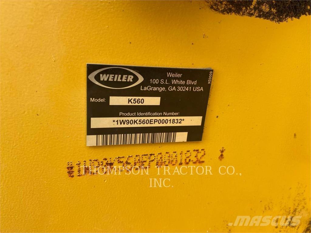Weiler K560FV Cargadora forestal