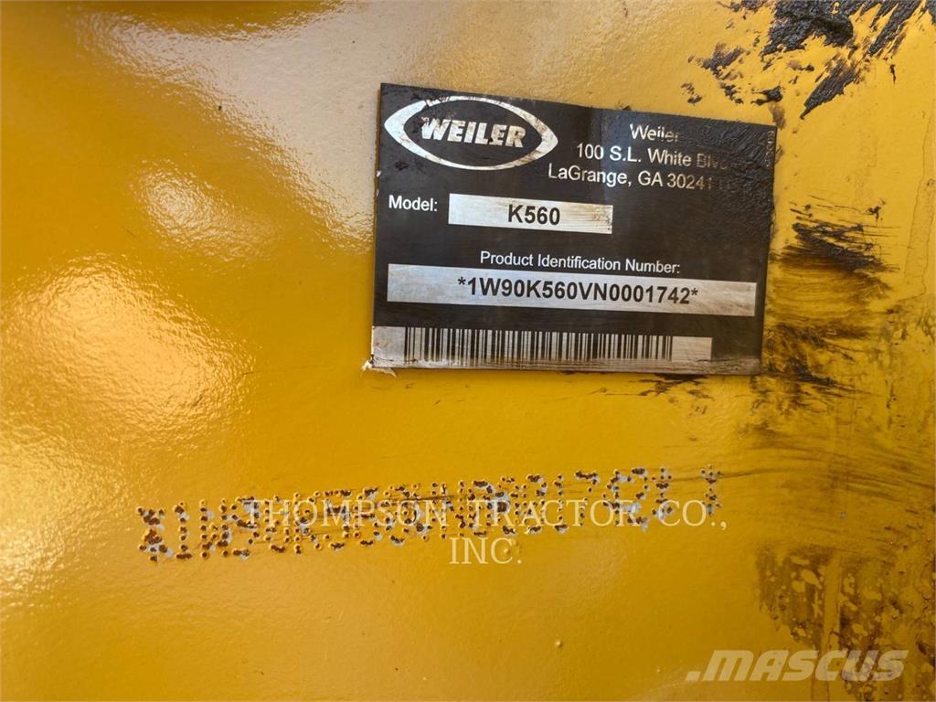 Weiler K560FV Cargadora forestal