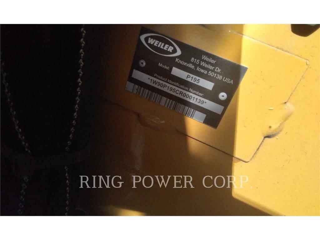 Weiler P195 Equipos para la estabilización de suelos y reciclaje de asfalto