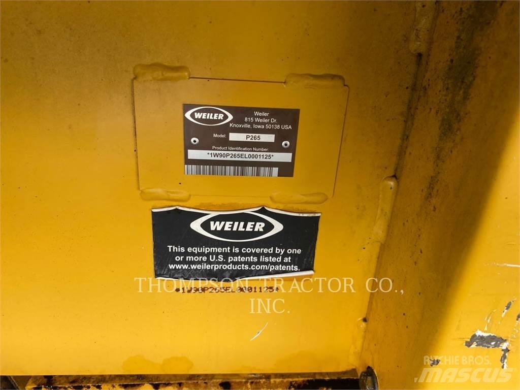 Weiler P265FV Asfaltadoras