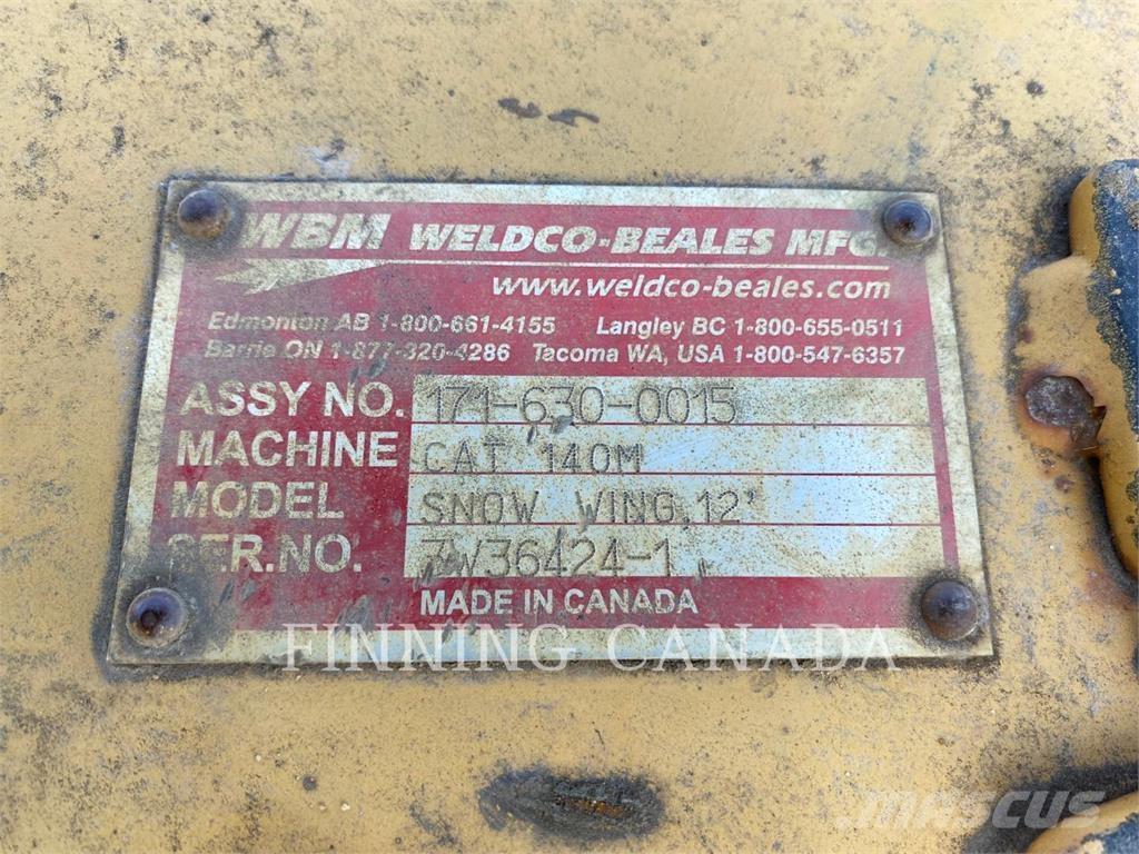 Weldco Beales 140M Fresadoras quitanieves