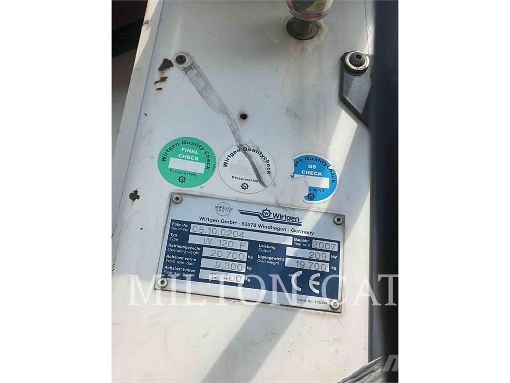 Wirtgen 120F Máquinas moledoras de asfalto en frío