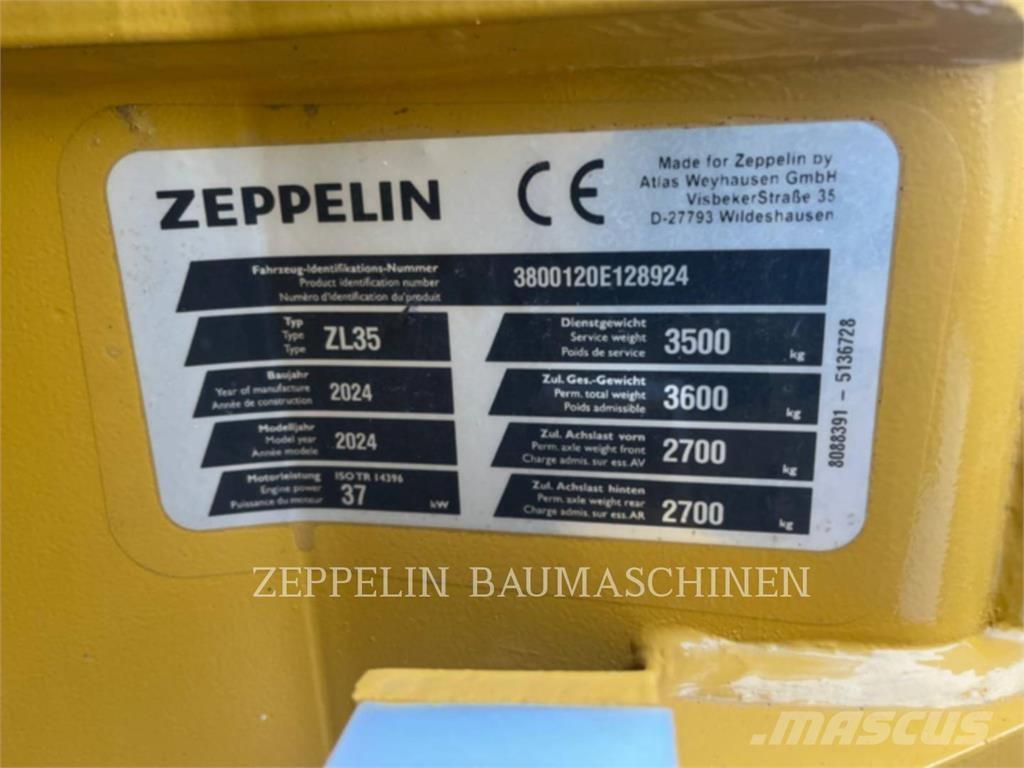 Zeppelin ZL35 Cargadoras sobre ruedas