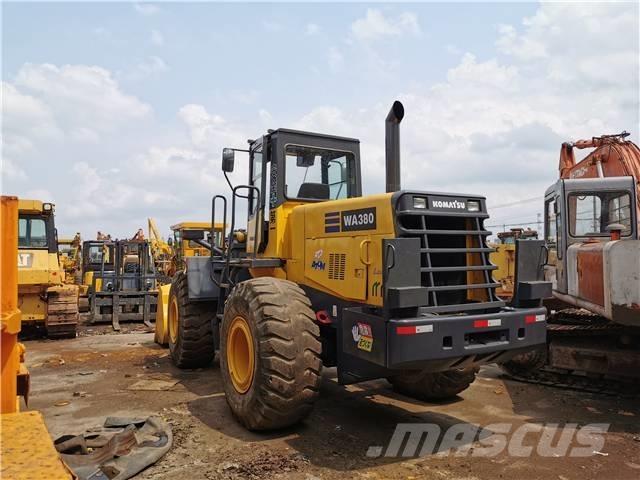 Komatsu WA 380 Cargadoras sobre ruedas