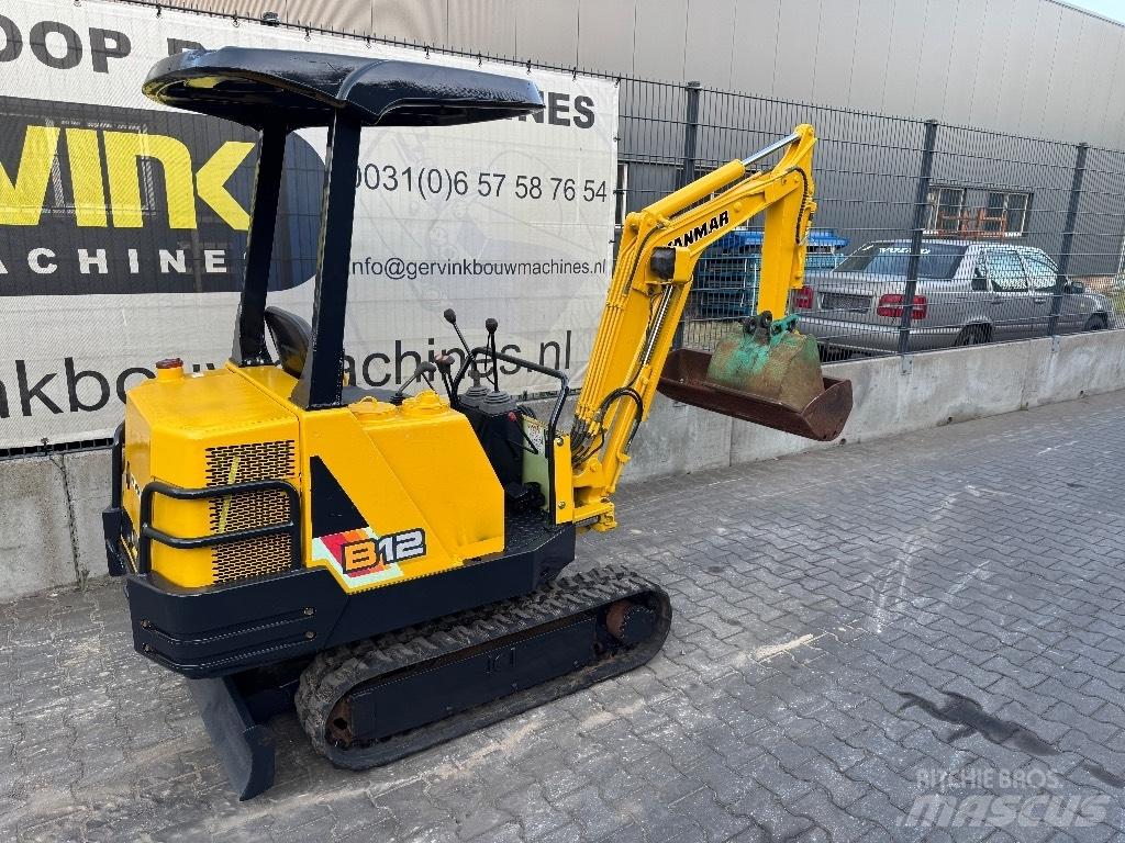 Yanmar B12 Mini excavadoras < 7t