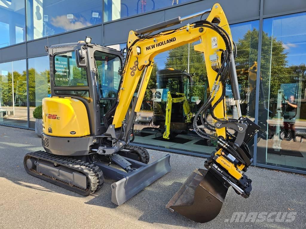 New Holland E 26 C Mini excavadoras < 7t