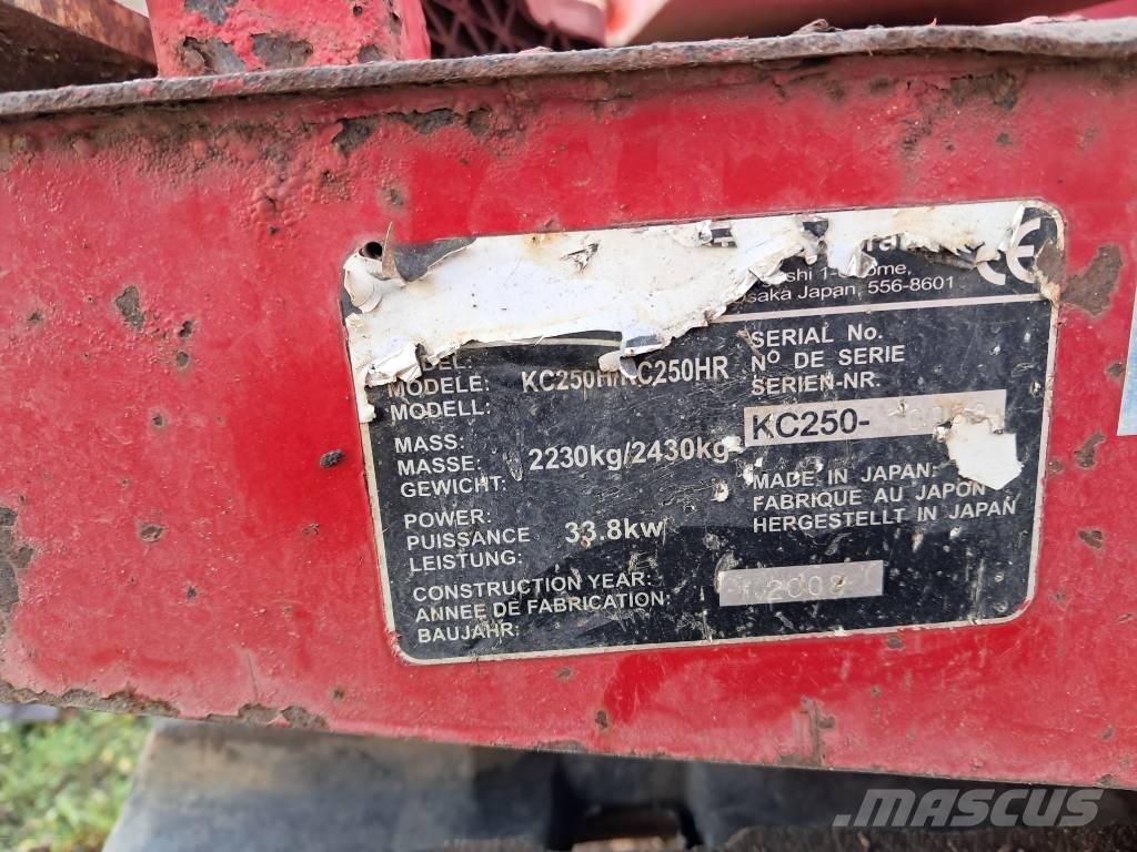 Kubota KC 250 HR Dúmpers sobre orugas