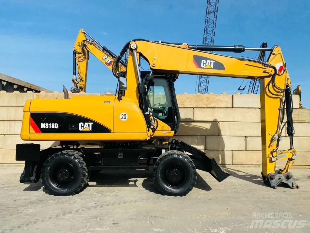 CAT M 318 D Excavadoras de ruedas