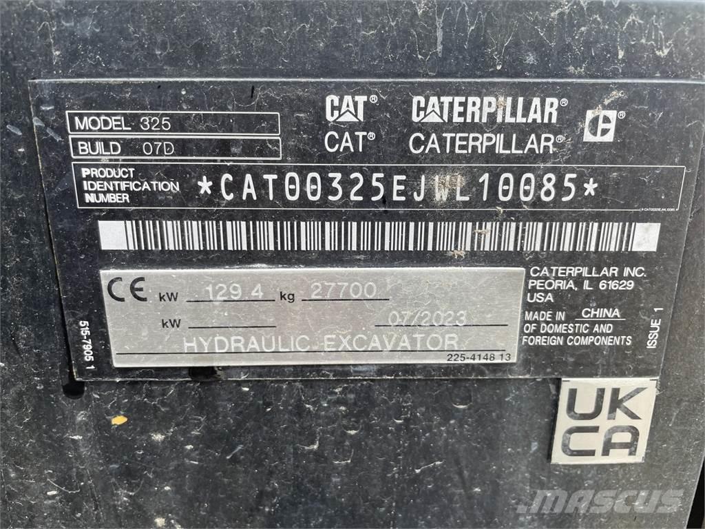 CAT 325 Excavadoras de cadenas