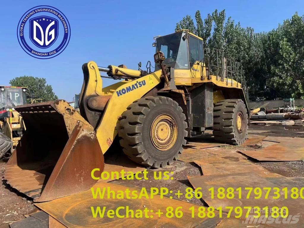 Komatsu WA 600-6 Cargadoras sobre ruedas